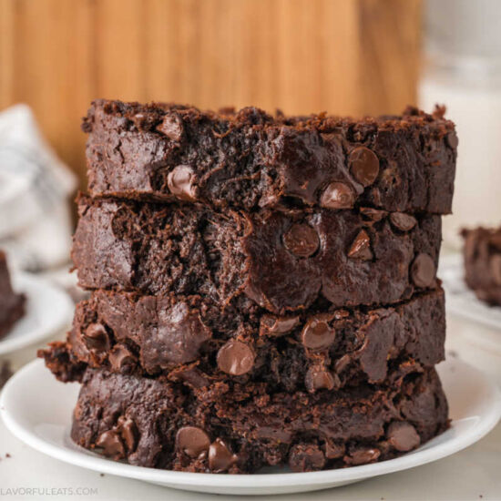 Double Chocolate Zucchini Bread - Recipe photo by Flavorful Eats