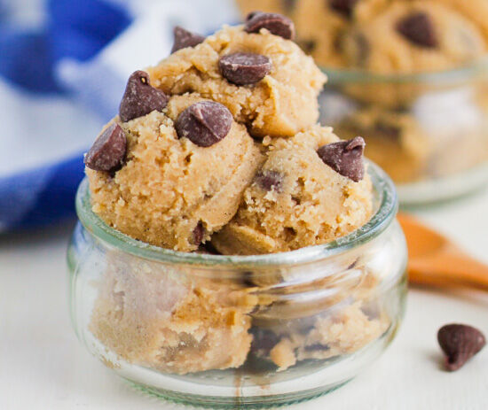 Edible Chocolate Chip Cookie Dough - Recipe photo by pumpkinnspice