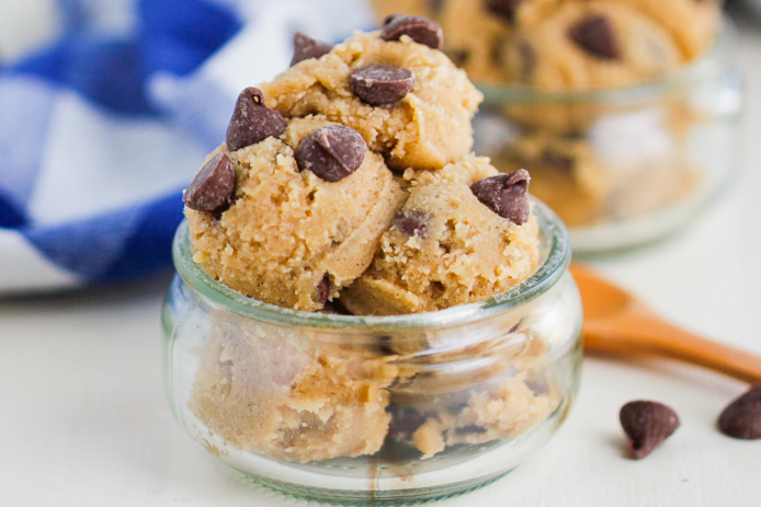 Edible Chocolate Chip Cookie Dough - Recipe photo by pumpkinnspice
