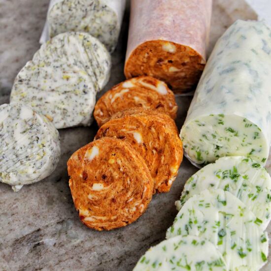 3 Compound Butters for Turkey - Recipe photo by homebodyeats