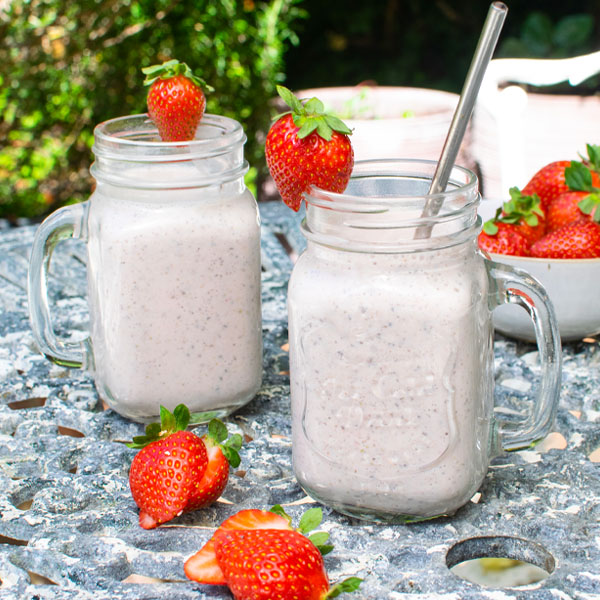 High-Protein Fruit Smoothie - Recipe photo by theflexitarian
