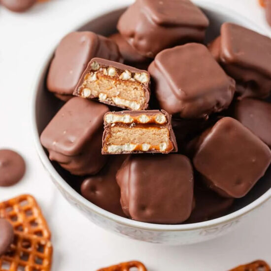 Homemade Take 5 Candy Bar Bites - Recipe photo by I Heart Naptime