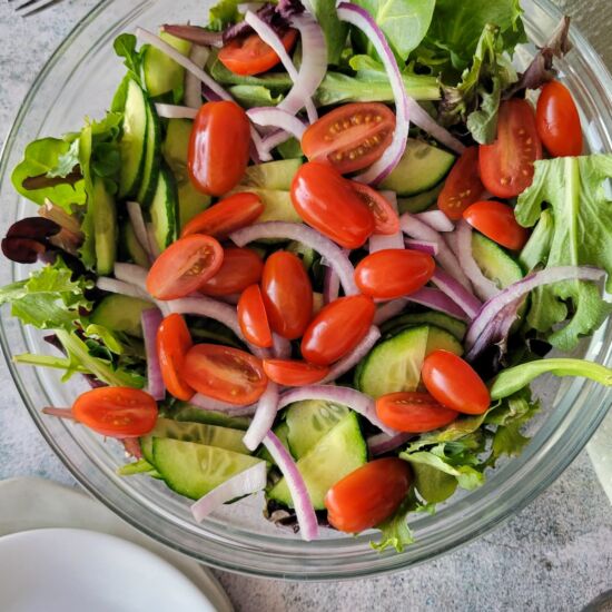 Classic House Garden Salad - Recipe photo by Hip Hip Gourmet