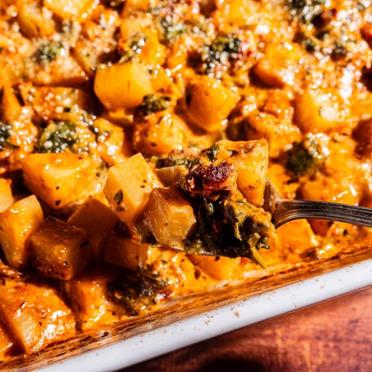 Marry Me Potatoes (Dump and Bake) - Recipe photo by moon and spoon and yum.