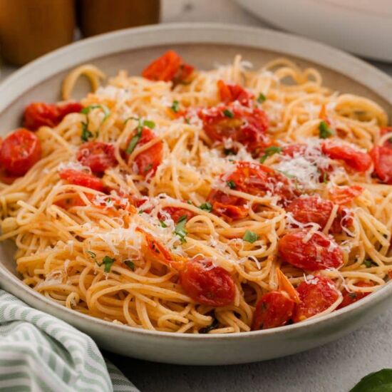 Roasted Tomato Pasta - Recipe photo by stateofdinner