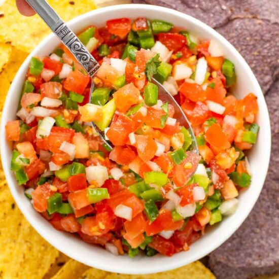 Easy Pico De Gallo - Recipe photo by OnMyKidsPlate