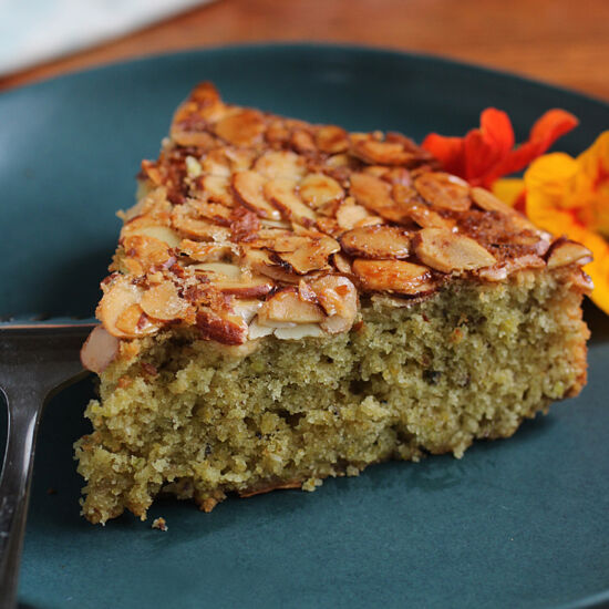 Pistachio-Cardamom Cake - Recipe photo by Food Gal
