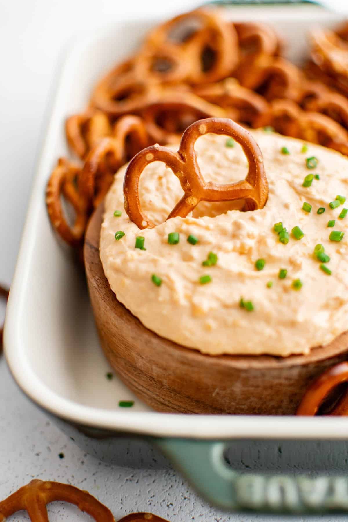 Pub Cheese Pretzel Dip - Recipe photo by TheSaltyMarshmallow