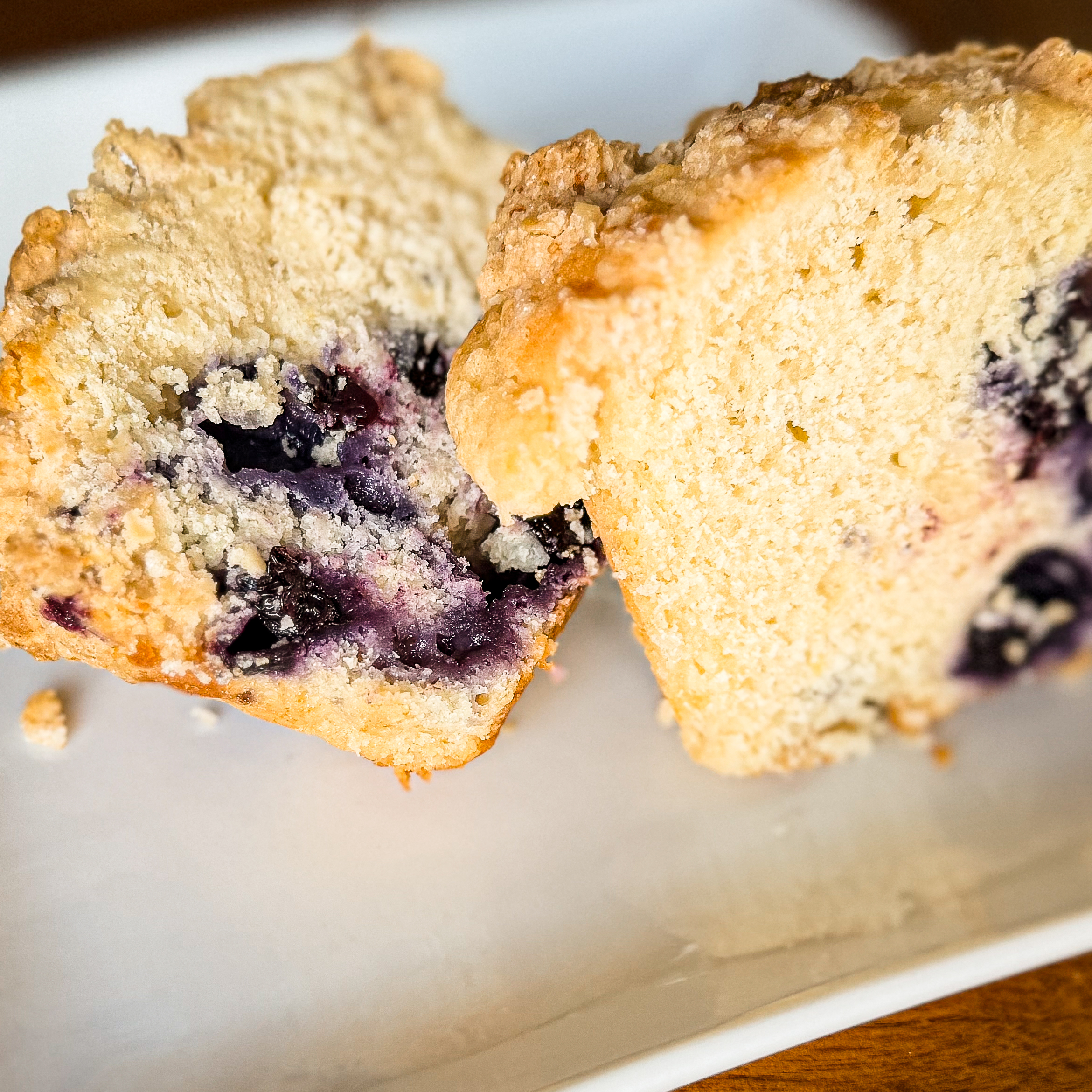 Blueberry Muffins - Recipe photo by spollacek