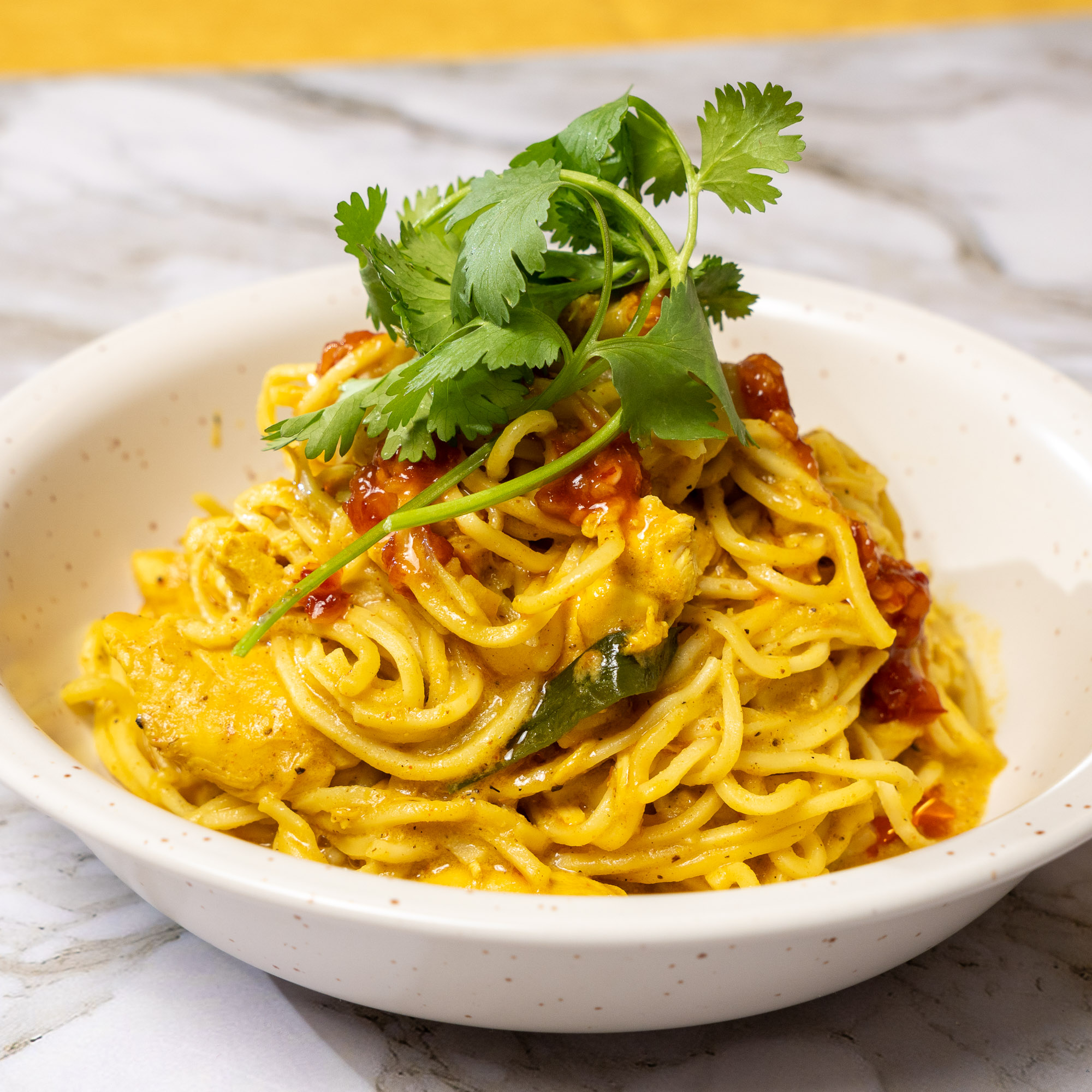 Slow Cooker Curry Noodles - Recipe photo by maplekitchen