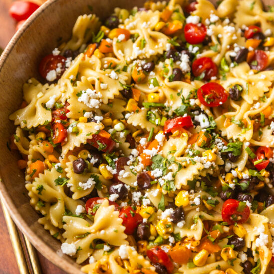 Easy Southwest Pasta Salad - Recipe photo by becoming you with julie