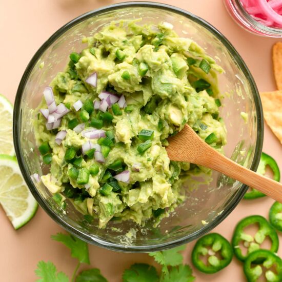 Spicy Guacamole - Recipe photo by peasandcrayons