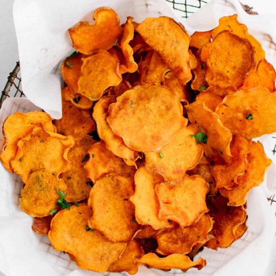 Sweet Potato Chips - Recipe photo by TheSaltyMarshmallow