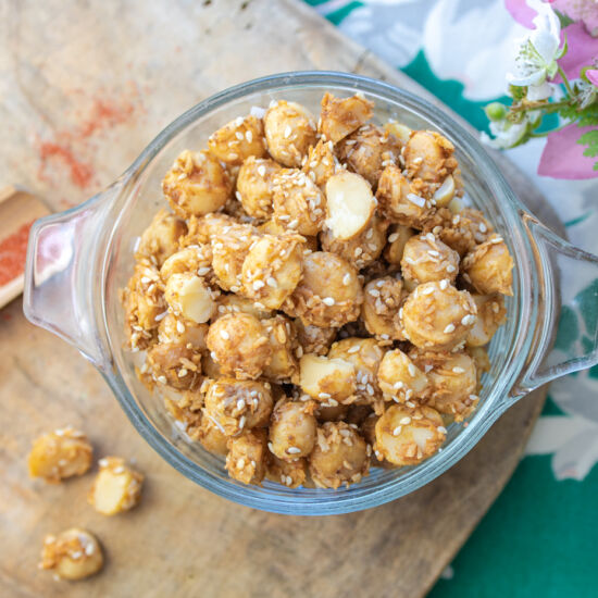 Hawaiian Coconut Macadamia Nuts - Recipe photo by a zest for life