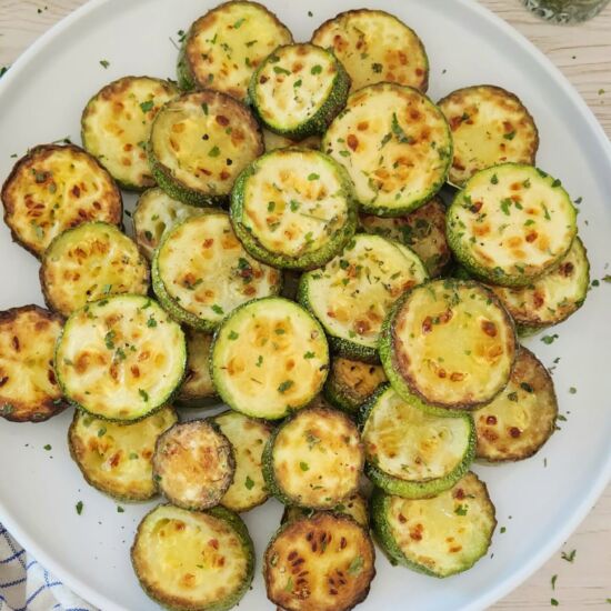Pan-Fried Zucchini - Recipe photo by Simply Kind Meals