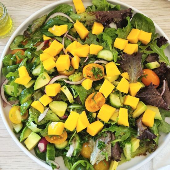 Mango Avocado Salad - Recipe photo by Simply Kind Meals