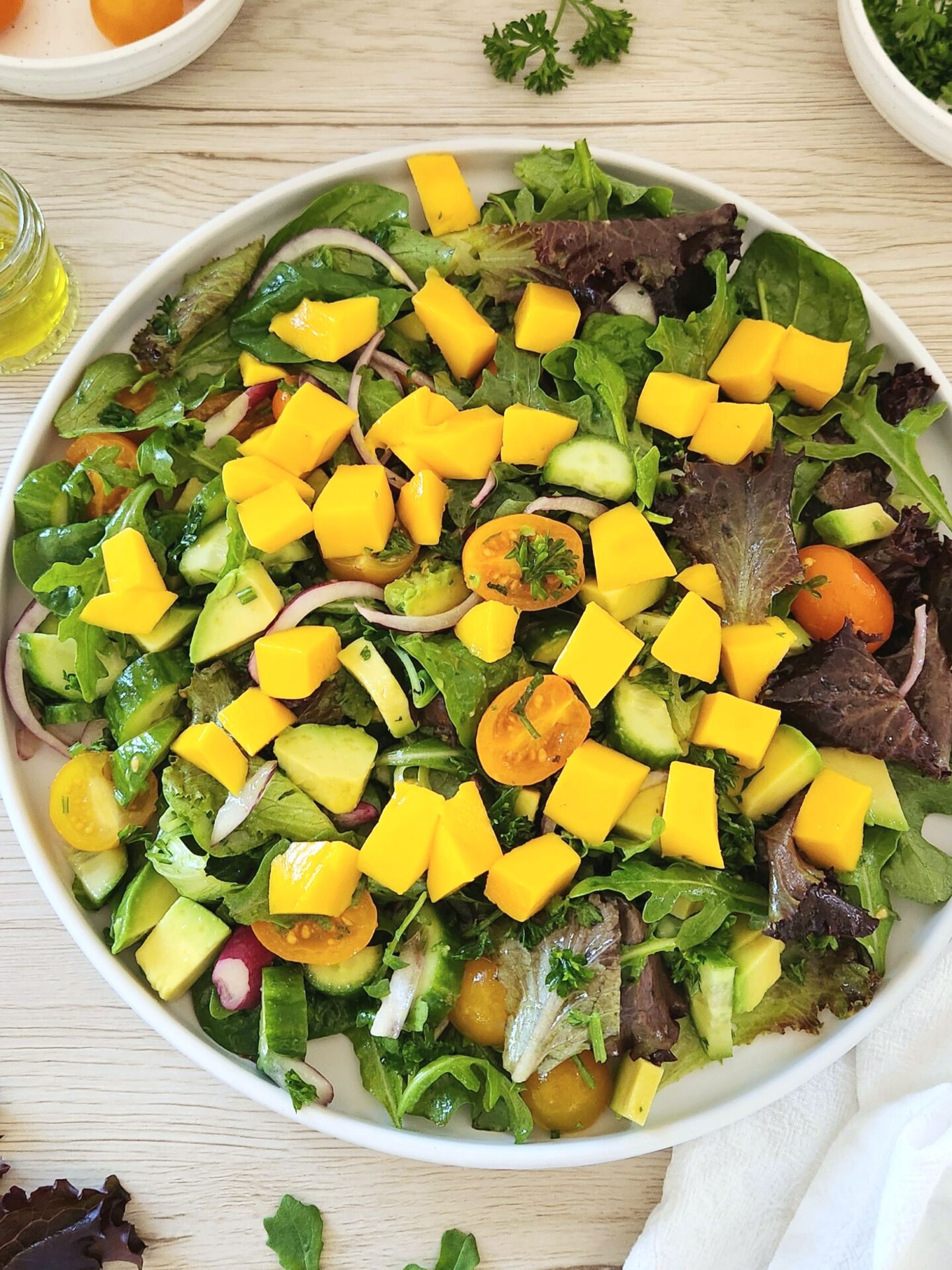 Mango Avocado Salad - Recipe photo by Simply Kind Meals