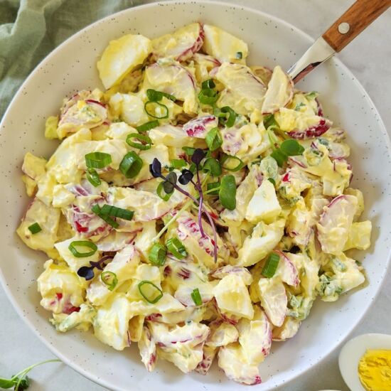 Radish Egg Salad - Recipe photo by Simply Kind Meals