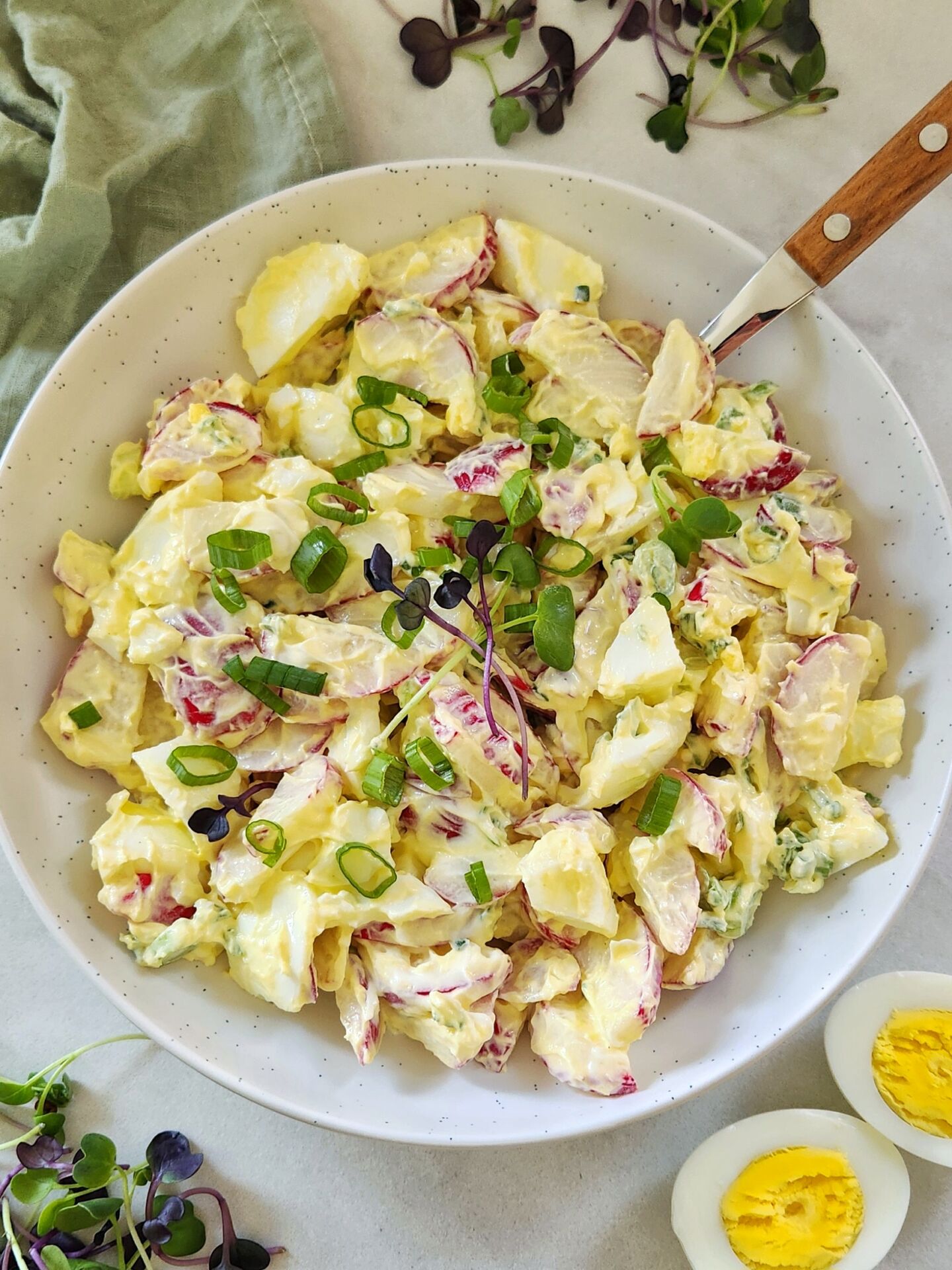 Radish Egg Salad - Recipe photo by Simply Kind Meals
