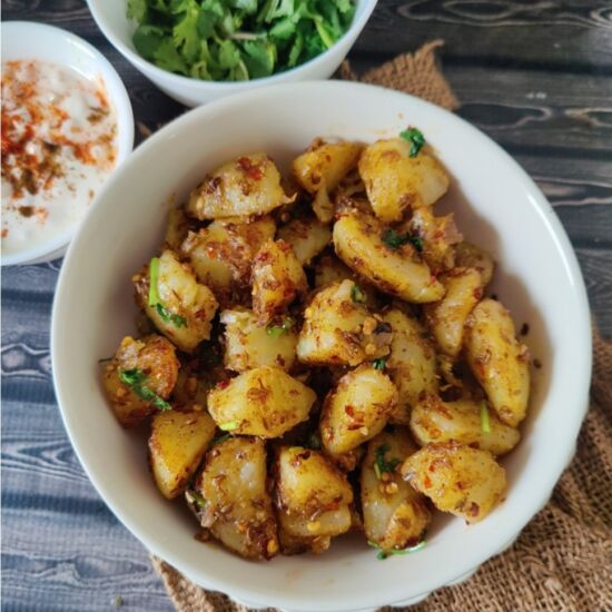 Jeera Aloo / Potato Roast - Recipe photo by maayeka
