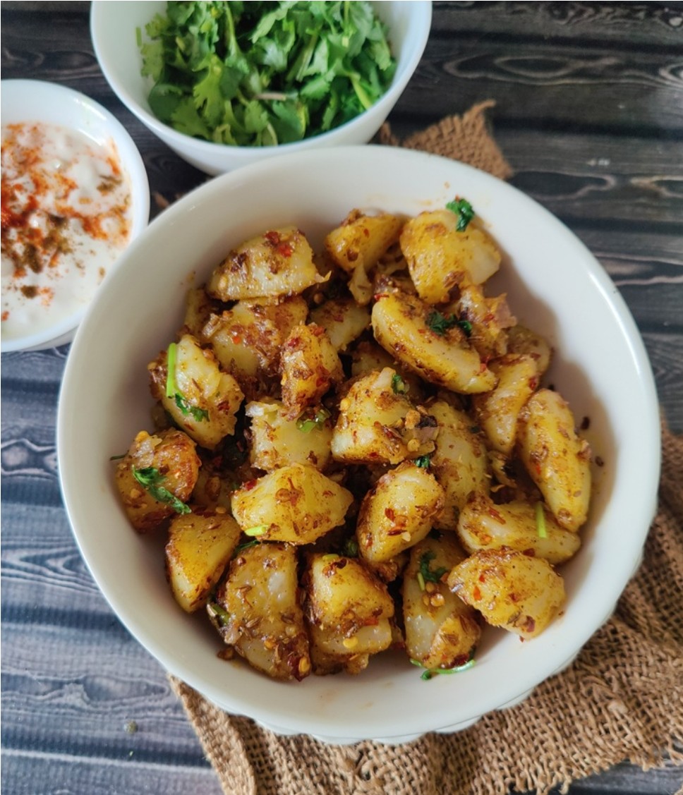 Jeera Aloo / Potato Roast - Recipe photo by maayeka