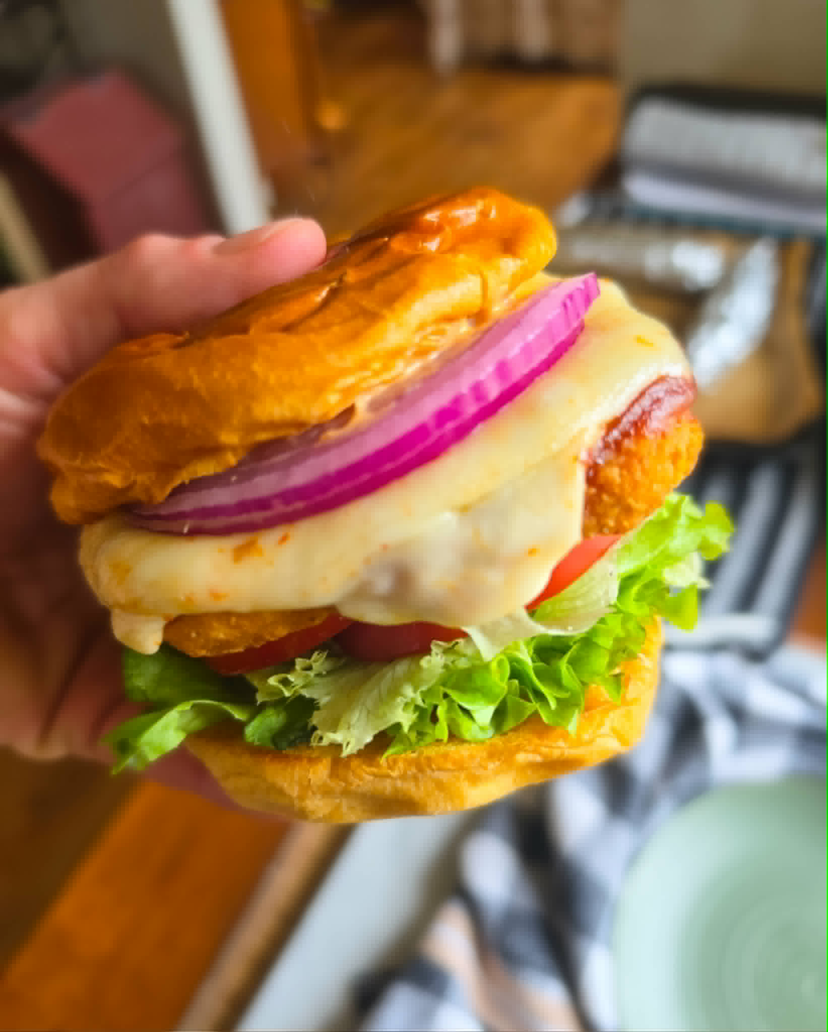 BBQ Chik'n Burgers - Recipe photo by the_happy_veg
