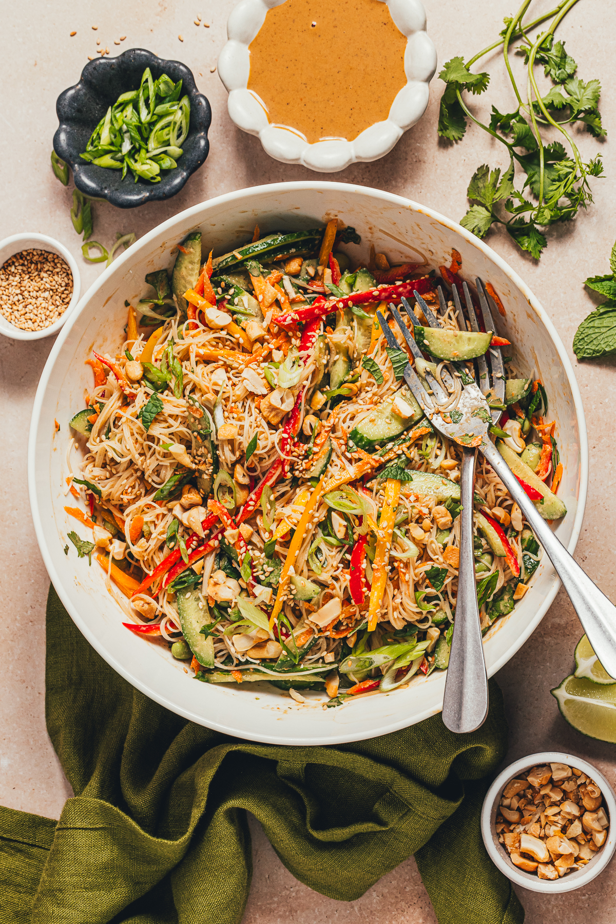 Cold Vermicelli Salad - Recipe photo by sweetmiscellany