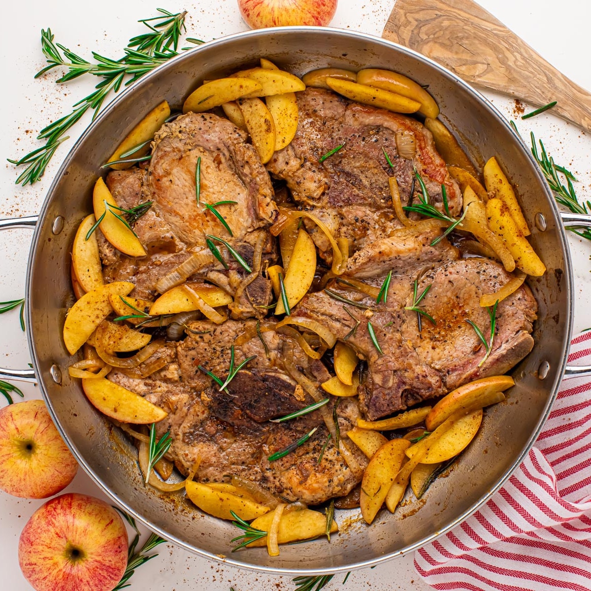 Pork Chops With Apple Butter - Recipe photo by OnMyKidsPlate