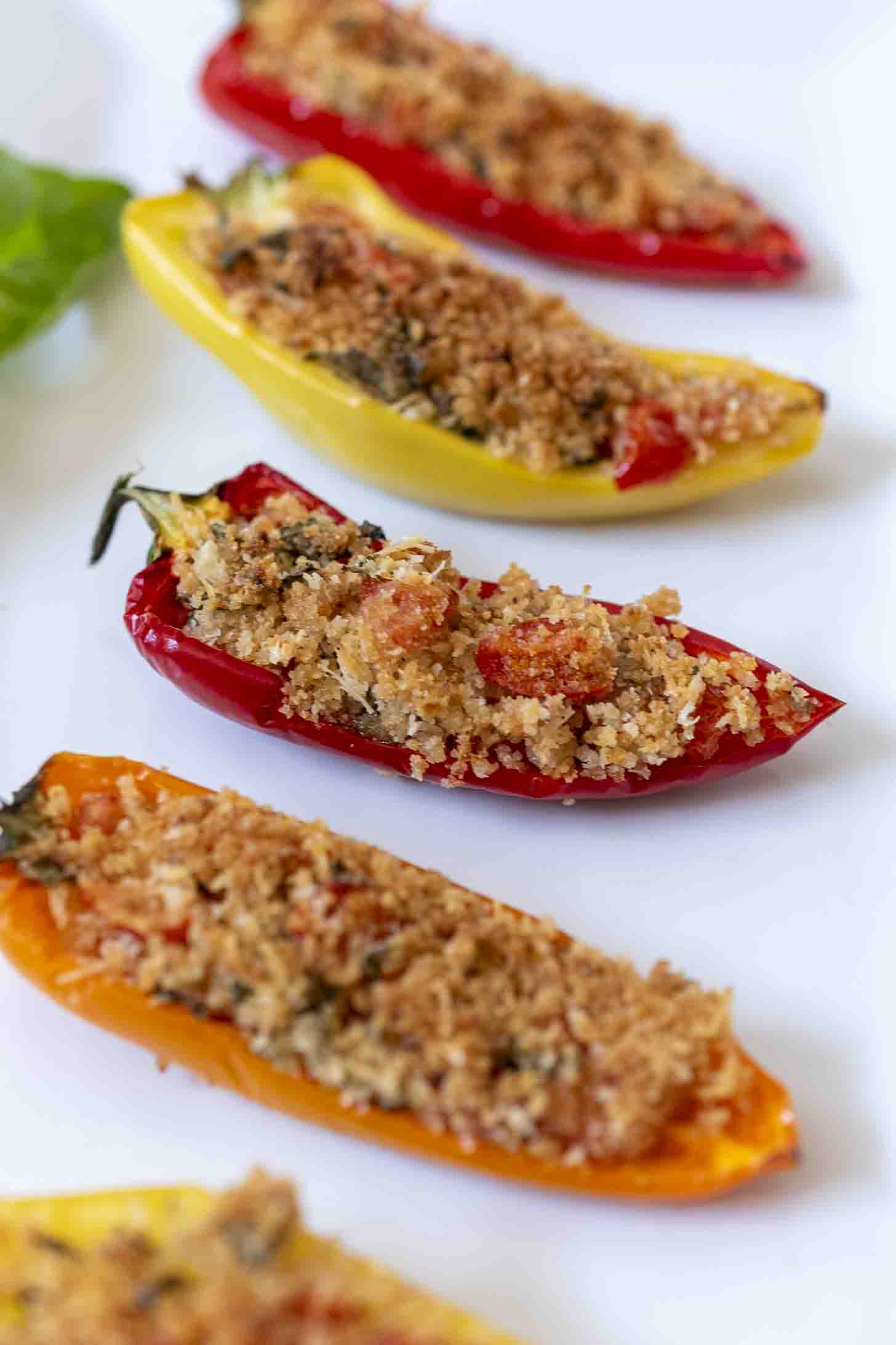 Breadcrumb & Parmesa Mini Peppers - Recipe photo by culinaryginger