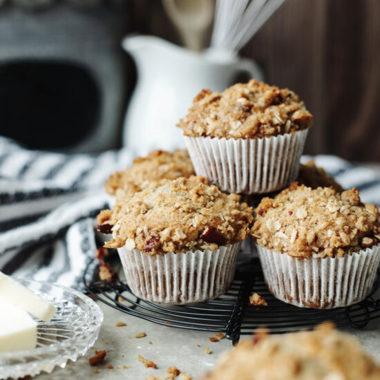 Banana Pecan Muffins - Recipe photo by The Cookin Chicks