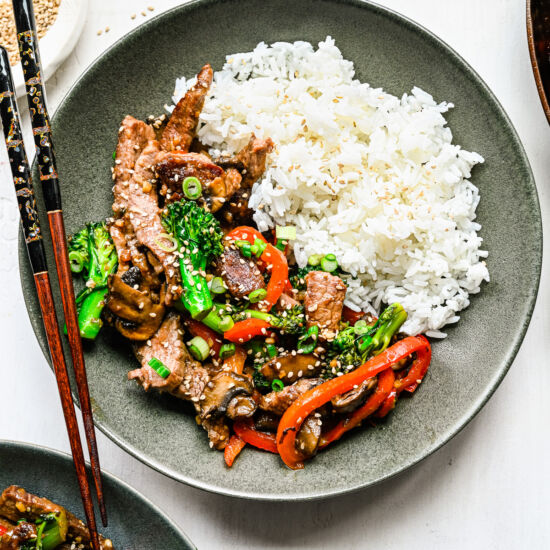 Beef with Garlic Sauce - Recipe photo by berlyskitchen