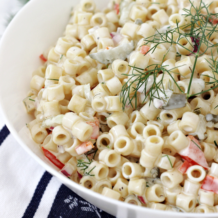 Best Creamy Dill Pickle Pasta Salad - Recipe photo by ReneesKitchenAdventures