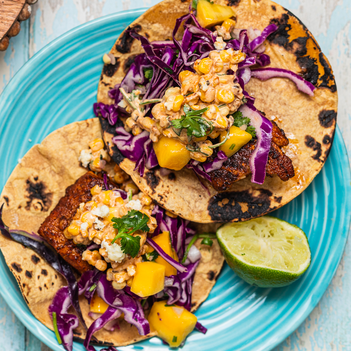 Blackened Fish Tacos - Recipe photo by homecookingcollective