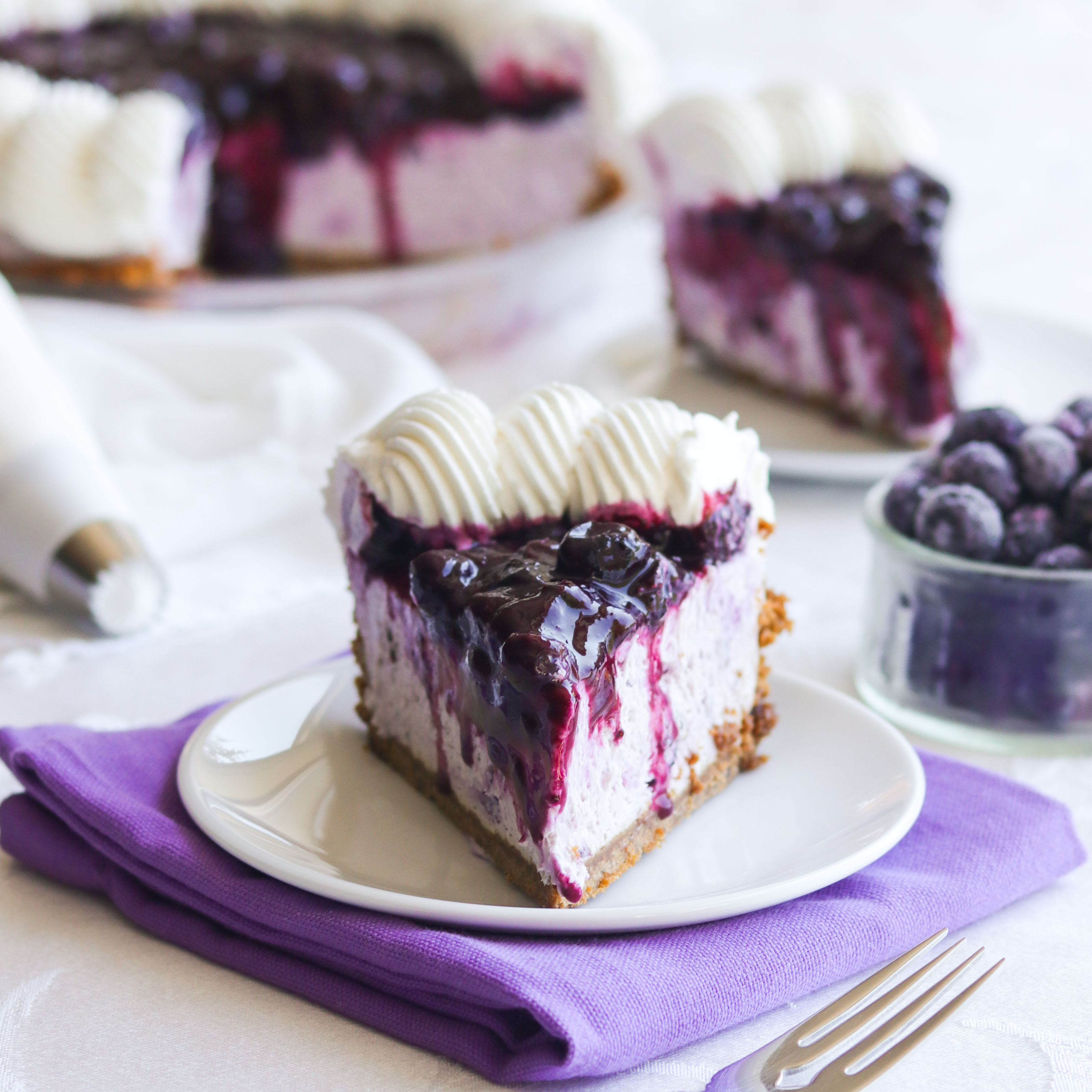 Blueberry Cream Pie - Recipe photo by A baJillian Recipes