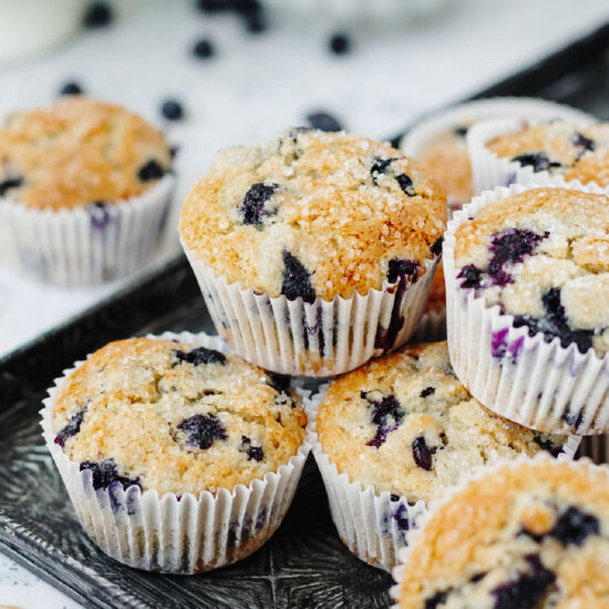 Easy Blueberry Muffins - Recipe photo by The Cookin Chicks
