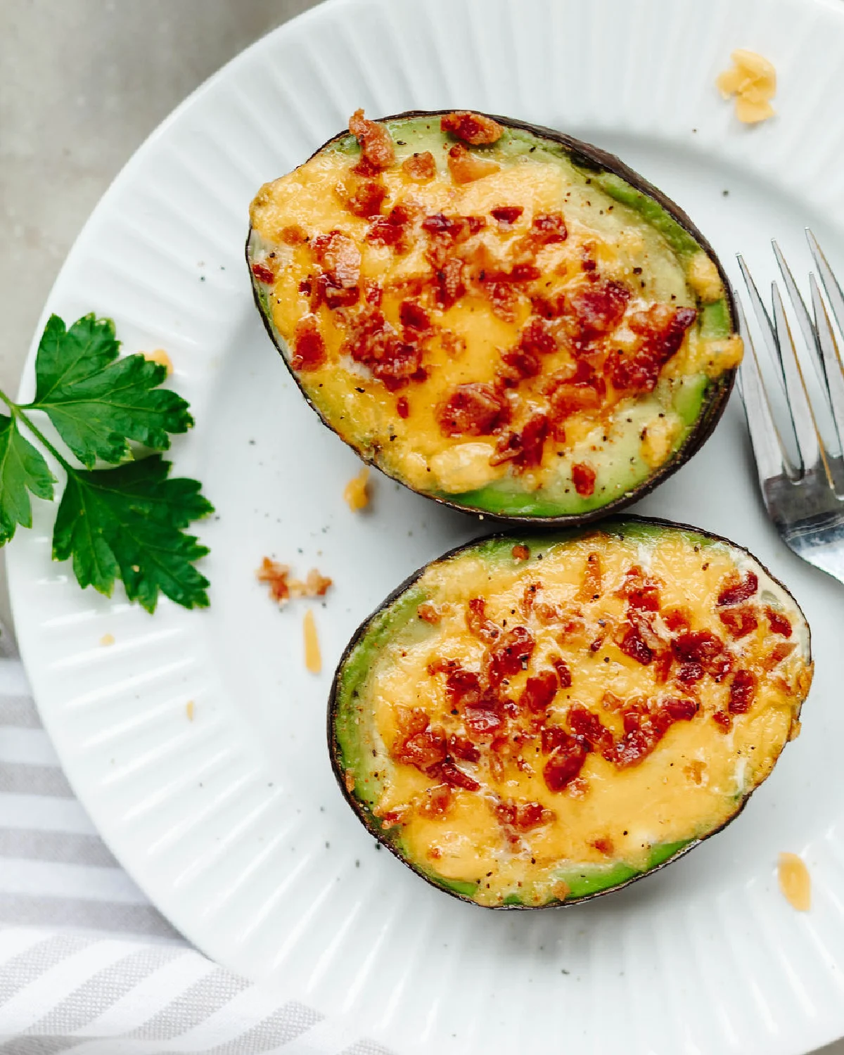 Breakfast Stuffed Avocados - Recipe photo by The Cookin Chicks