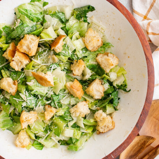 Homemade Caesar Salad - Recipe photo by berlyskitchen