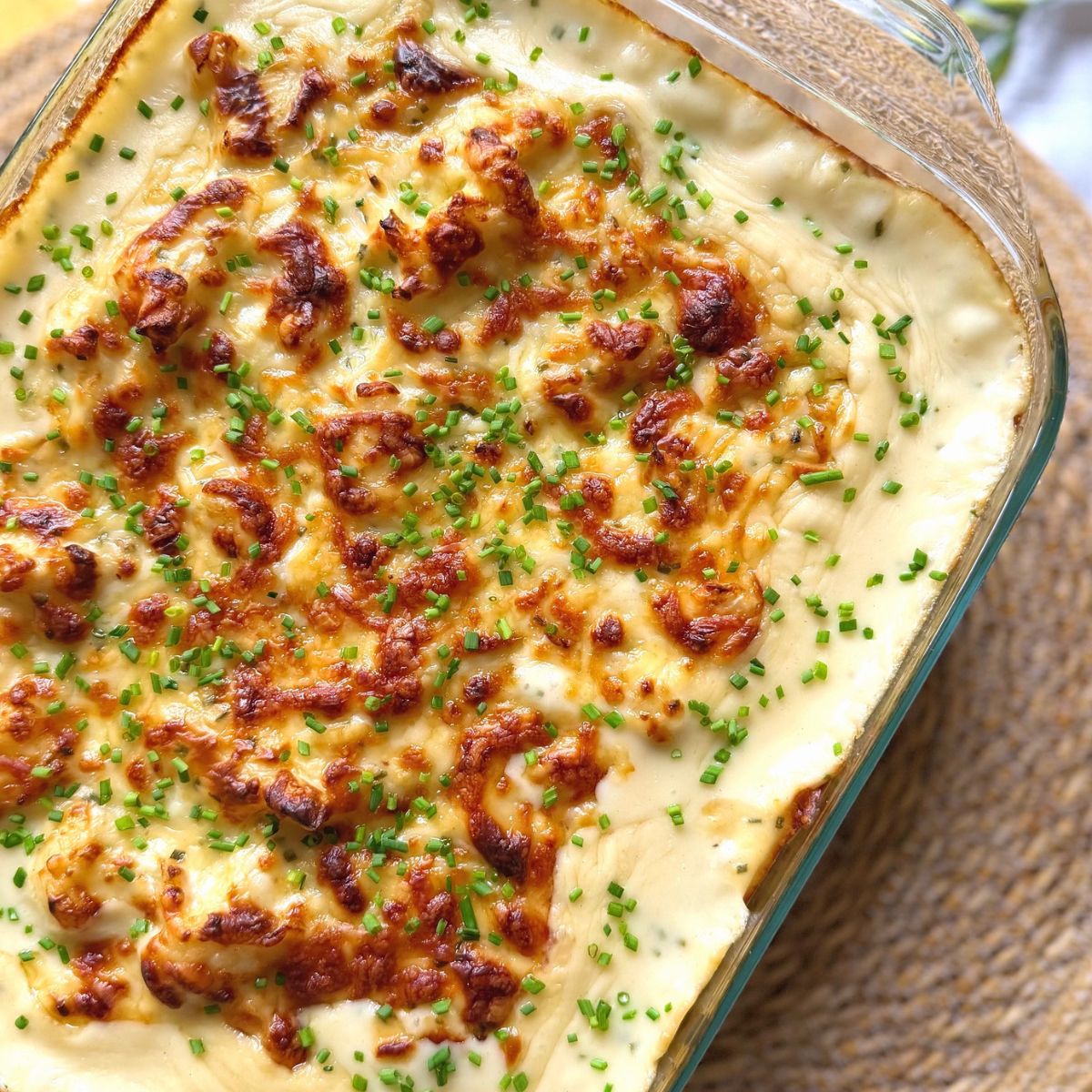 Creamy Cauliflower Cheese Bake - Recipe photo by Dadsfamilykitchen