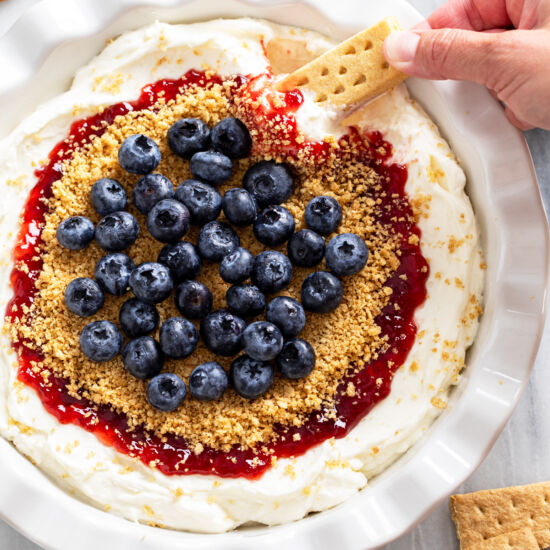 Cheesecake Dip - Recipe photo by TheCozyCook