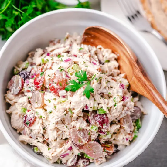 Cold Chicken Salad with Grapes - Recipe photo by berlyskitchen