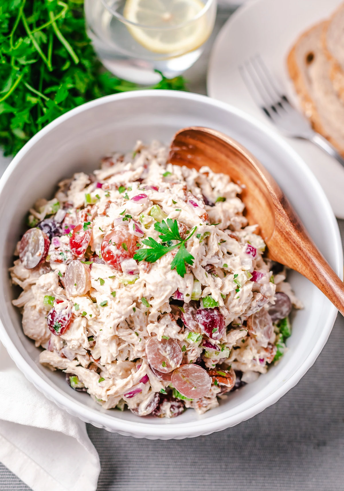 Cold Chicken Salad with Grapes - Recipe photo by berlyskitchen