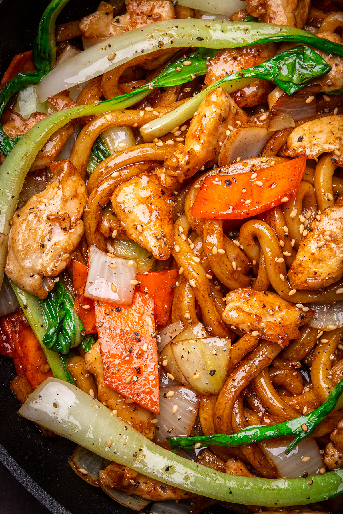 Chicken Udon Noodles - Recipe photo by cookingwithlei