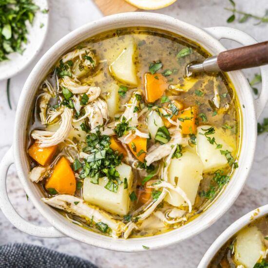 Chicken and Potato Soup - Recipe photo by itsnotcomplicatedrecipes