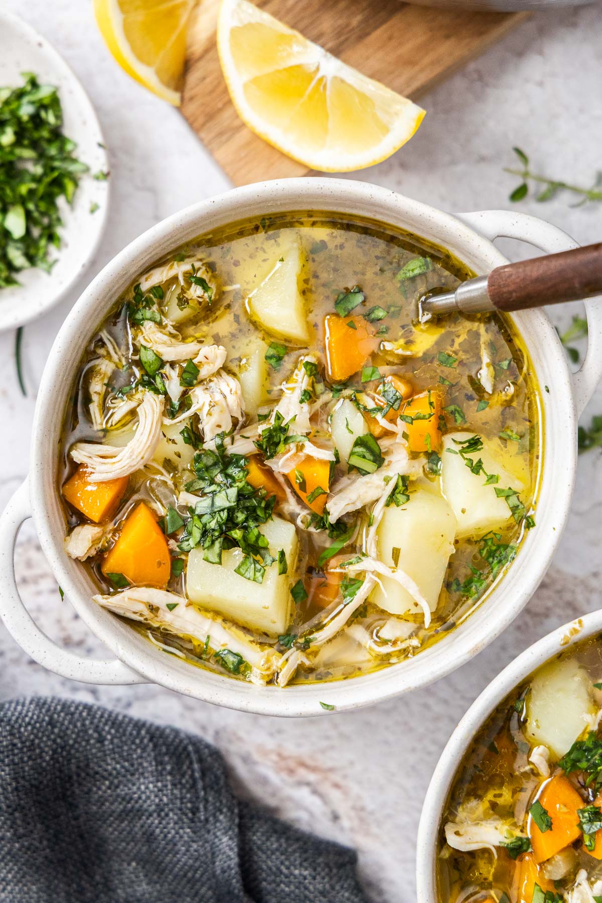 Chicken and Potato Soup - Recipe photo by itsnotcomplicatedrecipes