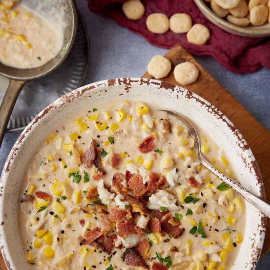 Creamy Corn and Crab Soup - Recipe photo by Barbara Curry