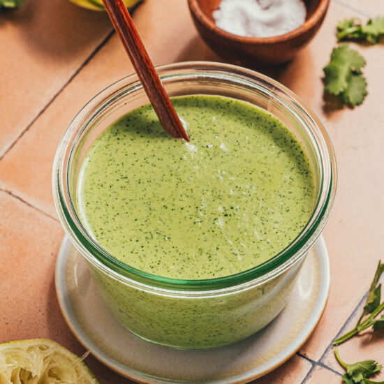 Creamy Cilantro Lime Dressing - Recipe photo by sweetmiscellany