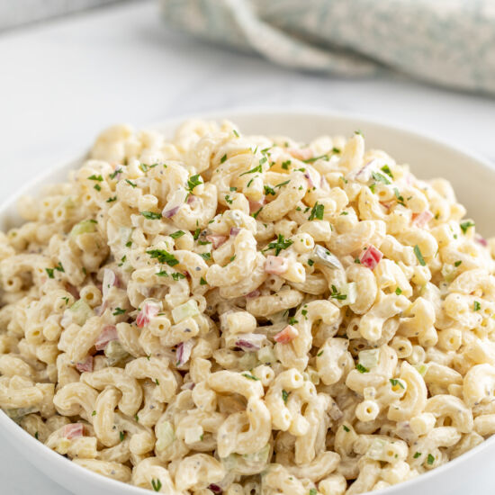 Classic Macaroni Salad - Recipe photo by BeyondtheCoop