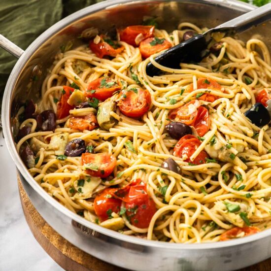 Easy Artichoke Pasta - Recipe photo by itsnotcomplicatedrecipes