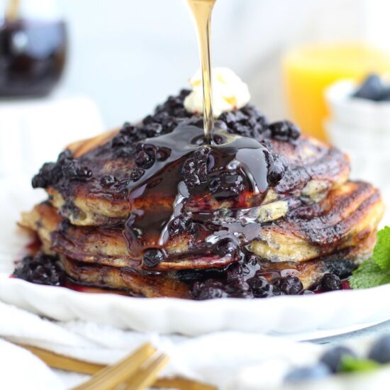 Buttermilk Blueberry Pancakes - Recipe photo by Ereese