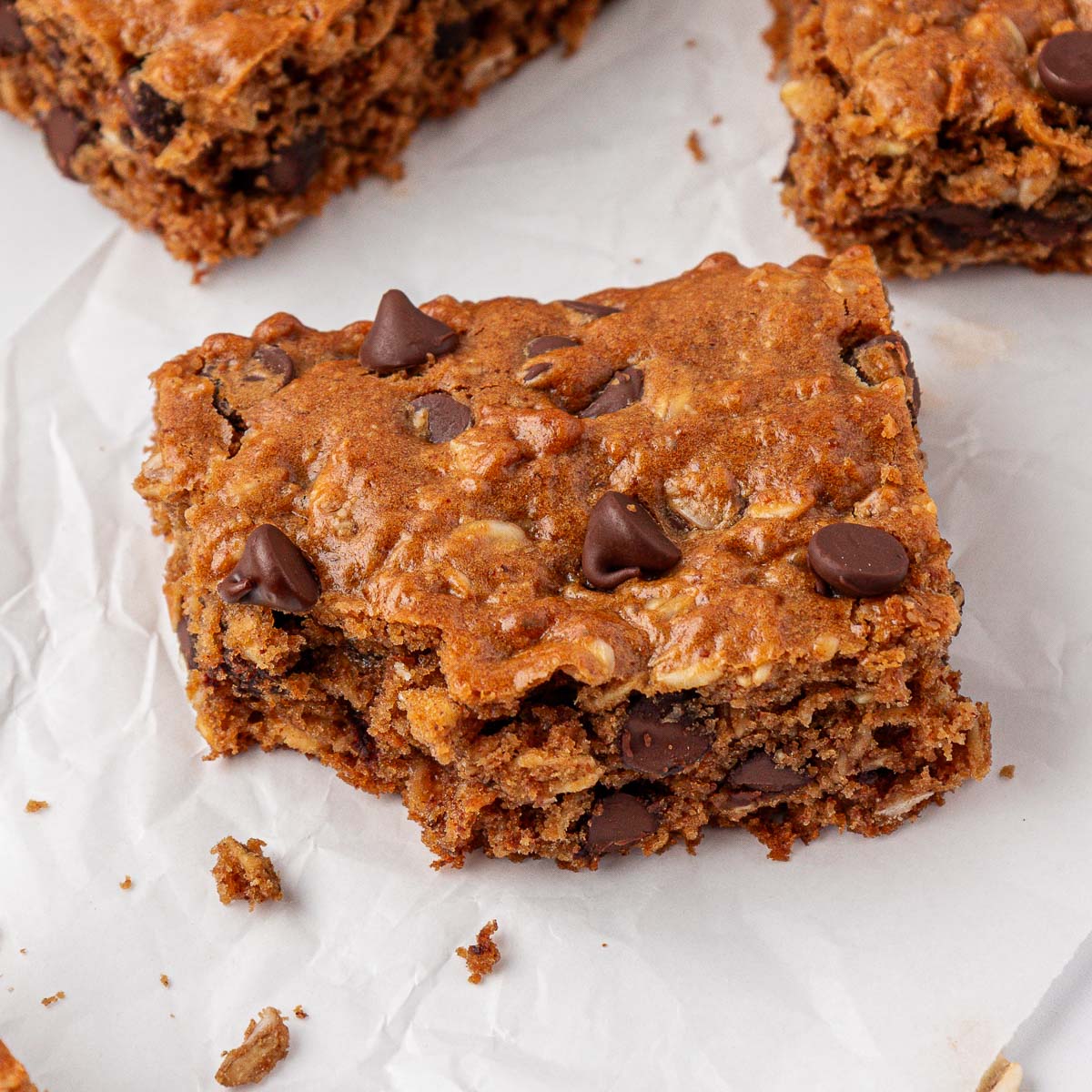 Gluten Free Cookie Bars - Recipe photo by buildyourbite